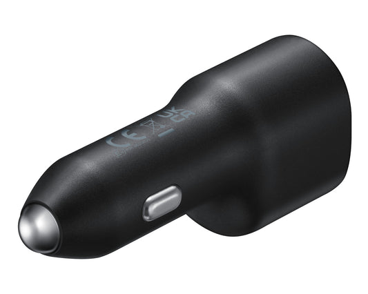 Samsung 40W Dual Port Car Charger EP-L4020NBEGWW – USB-C Fast Charging Car Adapter