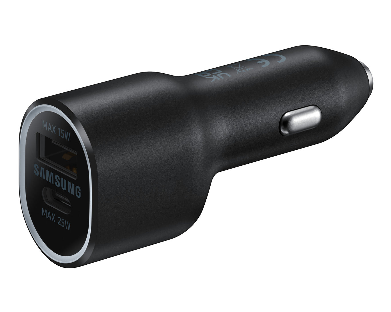 Samsung 40W Dual Port Car Charger EP-L4020NBEGWW – USB-C Fast Charging Car Adapter