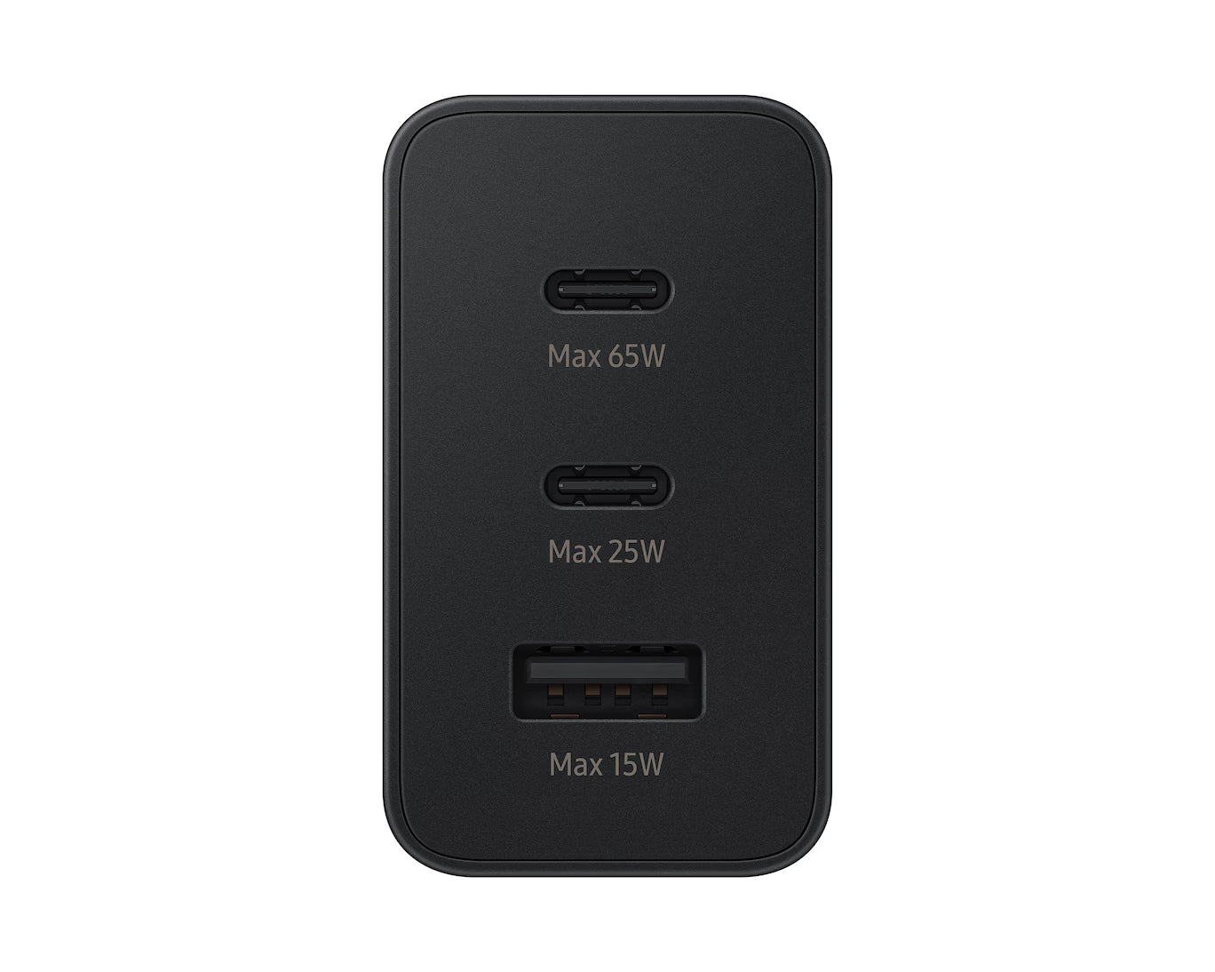 Samsung 65W USB-C Fast Charger Trio EP-T6530NBEGWW – 3-Port GaN Adapter, PD 3.0, PPS