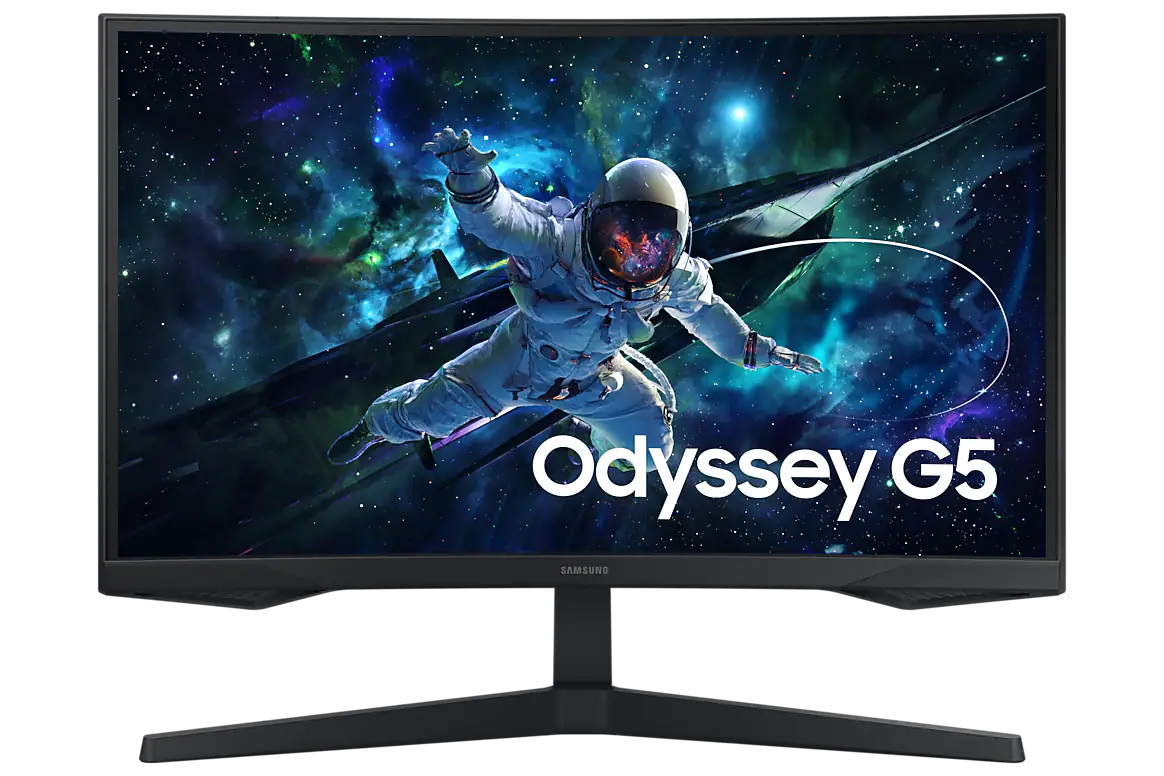 Samsung 27" Odyssey G5 G55C Curved QHD Gaming Monitor LS27CG552EMXUE FreeSync HDR10