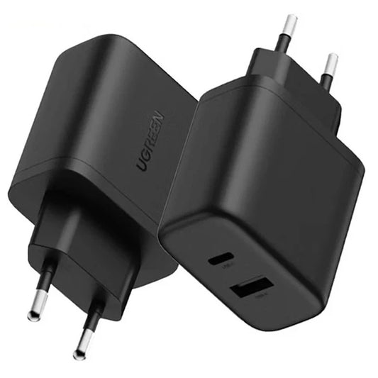 UGREEN 30W USB-C Smart & Fast Charger for Phones, Tablets, Ipads & MacBook Air - 70161