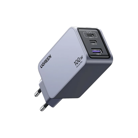 UGREEN Nexode Pro 100W 3-Port GaN Mini Fast Charger - 25874