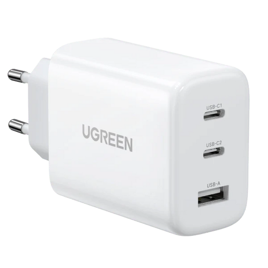 UGREEN 65W USB C Charger with 3-Ports - 90496