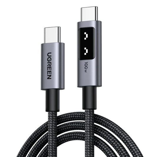 UGREEN USB-C to USB-C 100W Braided Cable & Aluminum Body - 35501 - 35512 - 35513