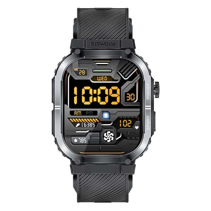 Promate XWatch-SL Black Smartwatch 2.01" 6959144066806