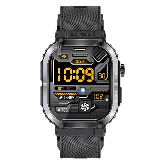Promate XWatch-SL Black Smartwatch 2.01" 6959144066806