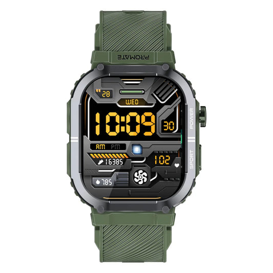 Promate XWatch-SL Green Smartwatch 2.01" 6959144066813